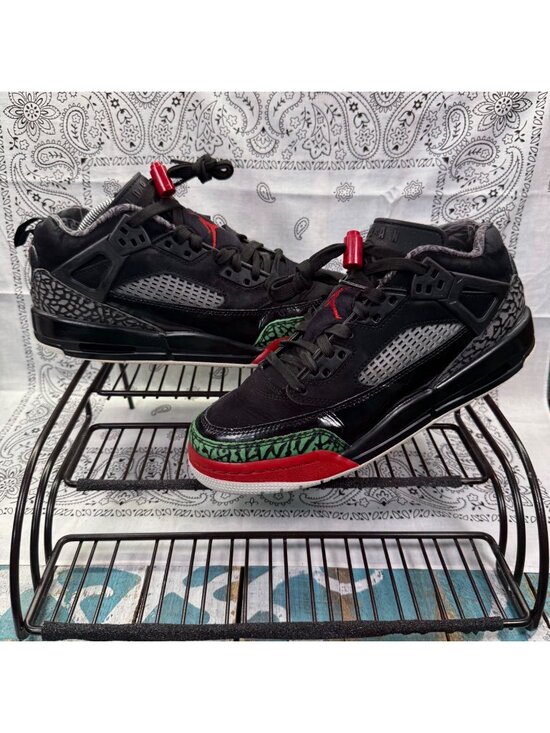 Nike Air Jordan Spizike Low Mens Size 6.5Y Black Varsity Red Sneakers FQ3950-060 main image 11